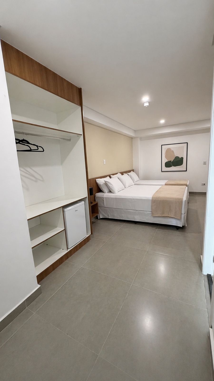 Ambiente de hospedagem do Smart Hotel